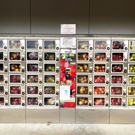 Automat de vânzare fructe